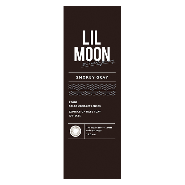 リルムーン（LIL MOON）ワンデー スモーキーグレーボックス